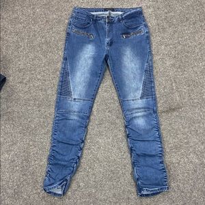 American Bazi Women’s Ruched Jeans (2558)